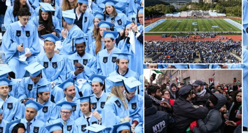 Columbia 'punishing' graduates for anti-Israel protests by moving ceremony: students