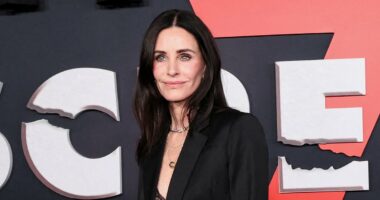 Courteney Cox and Neve Campbell hit red carpet at Scream 7 premiere as pro-Palestine protests erupt outside