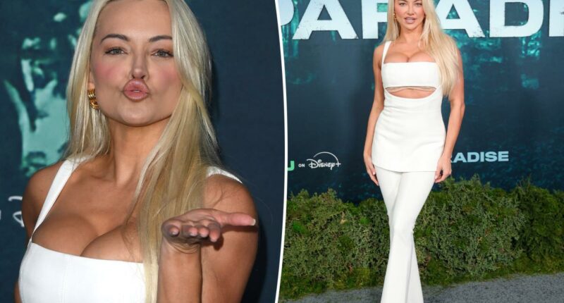 Creepy men spotted lurking in Lindsey Pelas' backyard in LA