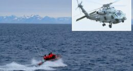 Danish military evacuates US submariner in need of urgent medical care off Greenland