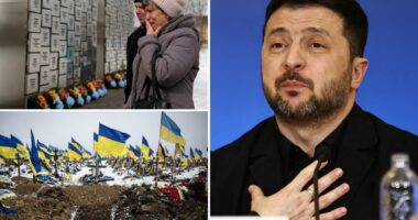 Defiant Zelensky refuses to give Putin land on war's fourth anniversary, says no deadline for Trump peace deal
