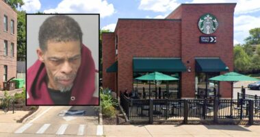 'Demanded she raise her hands': Man killed woman in Starbucks drive-thru days after robbing mom and daughter at Jack in the Box wearing the same outfit, cops say