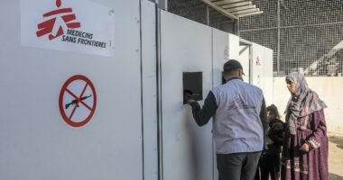 Doctors Without Borders reduces operations at Gaza hospital over security concerns