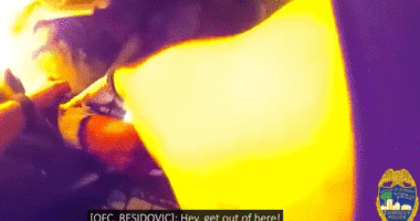 Dramatic bodycam video captures deputy pulling woman from fiery car wreck: 'I got to her just in time'