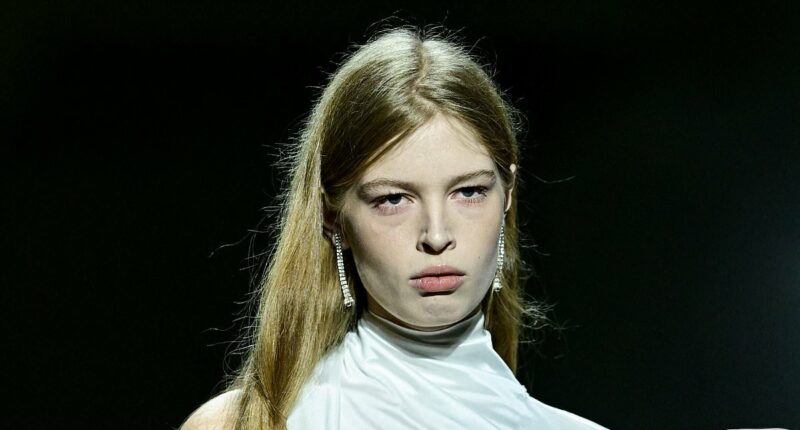 Elon Musk's transgender daughter wears gown at Milan Fashion Week