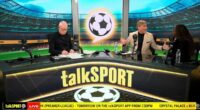 Eni Aluko and Simon Jordan caught in furious row mid-advert break on talkSPORT as he says her 'entitlement would re-sink the Titanic' and she accuses Laura Woods of 'gaslighting'