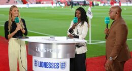 Eni Aluko fires back at Laura Woods after presenter accused 'damaging' old friend of 'dragging women's punditry backwards' in feud with Ian Wright