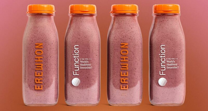 Erewhon and Function launch 'World's Healthiest Smoothie' with 160 lab tests to back it up