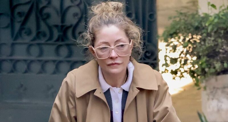 Eric Dane's widow Rebecca Gayheart seen for first time since his death