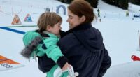 Eugenie was on family skiing holiday when Andrew was arrested