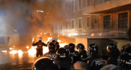 European capital rocked by violent protests as government corruption probe fuels unrest