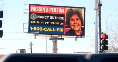 FBI Nancy Guthrie billboard campaign aims for 'crucial piece of information'