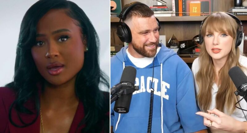 Fans slam Travis Kelce's ex after Taylor Swift jab in Super Bowl ad