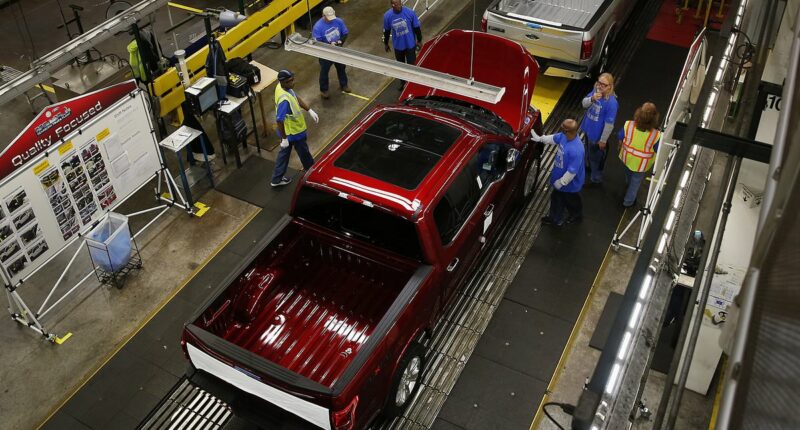 Ford probed over 1.3million  trucks that lose power while driving