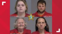 Four charged with child neglect after toddler consumes meth from sippy cup at Callahan home: NCSO