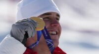 Franjo von Allmen of Switzerland wins men’s downhill, first gold medal of Milan Cortina Olympics