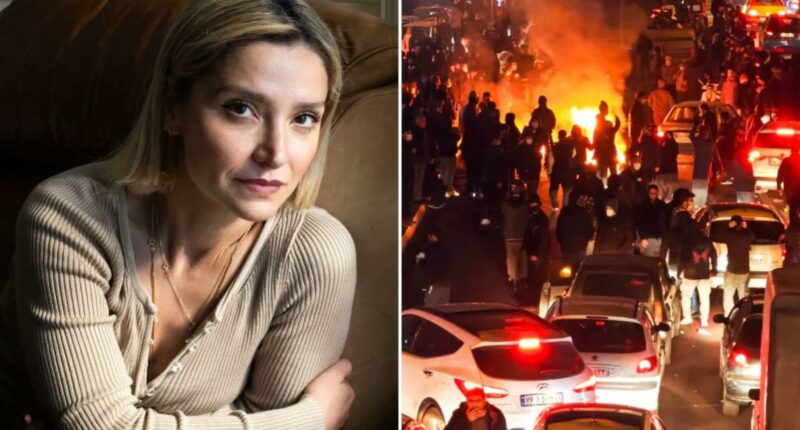 From actress to activist, Tara Grammy is sharing the horror of Iranian protesters as they plead with the world for help
