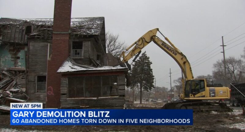 Gary, Indiana demolishing dozens of 'unsafe' homes in Downtown, Emerson, Glen Park, Midtown, Westside in 'Blight Blitz'