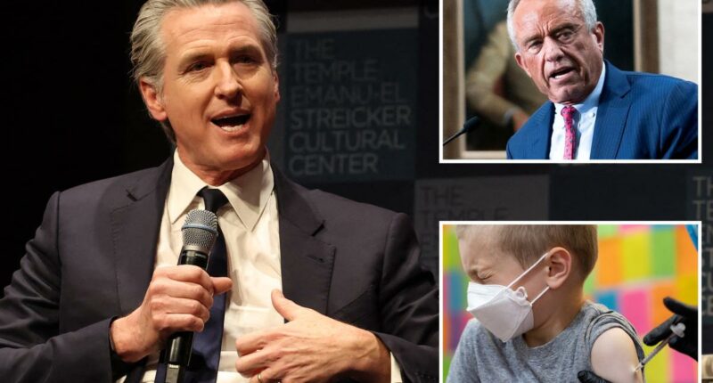 Gavin Newsom announces multi-state lawsuit against RFK Jr.