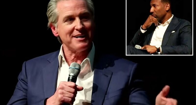 Gavin Newsom ripped for telling black mayor 'I'm like you' before quoting his low SAT score: 'Liberal racism on display'