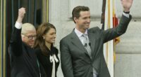 Gavin Newsom's sister savaged his cringeworthy photoshoot when he was 'overpowered' by Kimberly Guilfoyle
