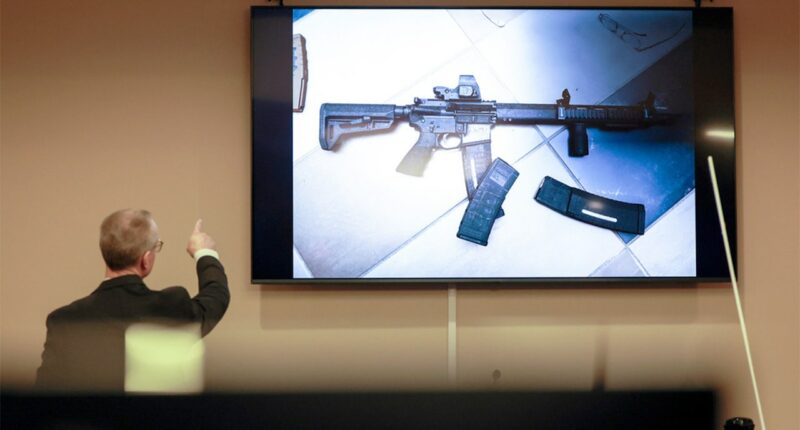 Georgia father on trial, accused of giving son rifle before school shooting