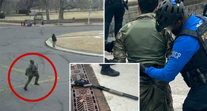 Georgia man who charged US Capitol with shotgun told police he wanted to 'talk' to Congress, court docs say