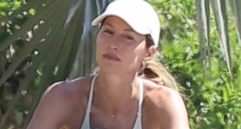 Gisele Bundchen savors an afternoon bike ride with baby son in Miami