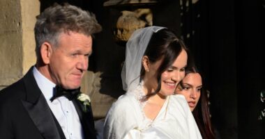 Gordon Ramsay cried over price of daughter Holly's wedding dress