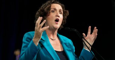 Gubernatorial candidate sparks fury after holding up VERY offensive