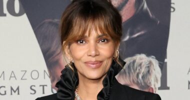 Halle Berry flaunts $200K ring on first red carpet since engagement