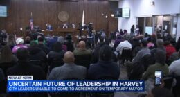 Harvey, Illinois news: No decision made on acting Harvey mayor at 1st city council meeting since Christopher Clark death
