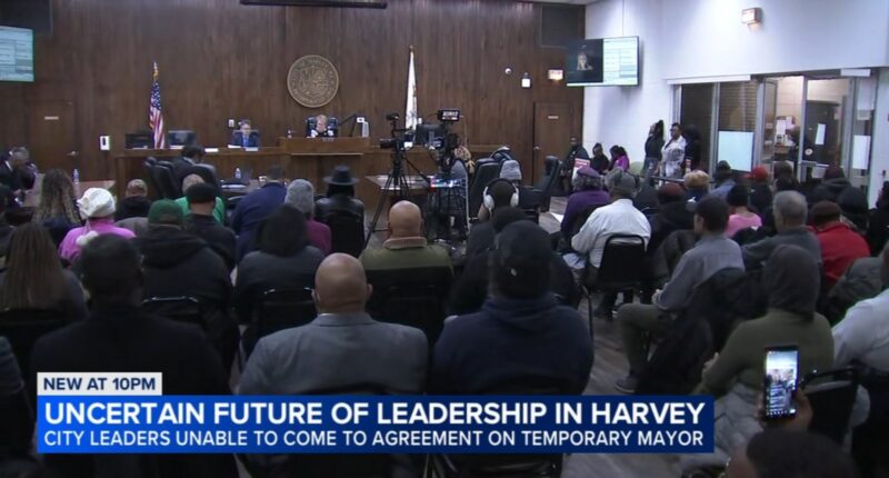 Harvey, Illinois news: No decision made on acting Harvey mayor at 1st city council meeting since Christopher Clark death