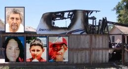 'Heard his mother yelling': Teen watches his mom and brothers, ages 10 and 7, die in fire set by her ex-boyfriend a day after they broke up