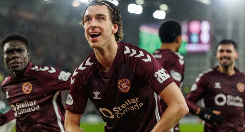 Hearts 1 Hibs 0: After late derby winner, is title glory really written in the stars for Derek McInnes' battling side?