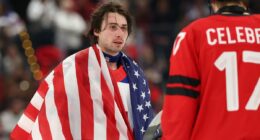 Heated Rivalry fans fume after finding out Team USA hockey player will appear on SNL with star Connor Storrie