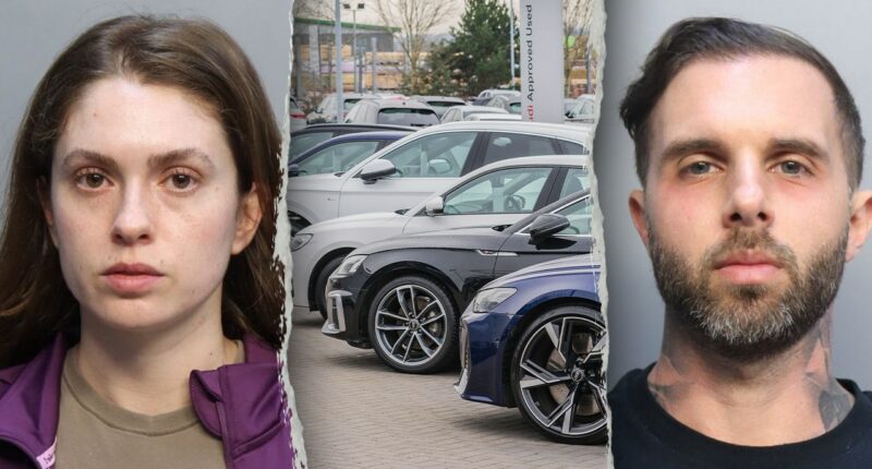 High-end car hustle crashes as couple accused of flipping luxury rides with bogus titles