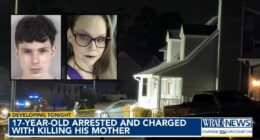 High school wrestler called grandparents after he stabbed mom to death and dumped her in a recycling bin: Police