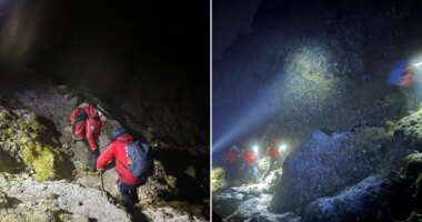 Hikers stiff hotel on unpaid bill after treacherous 7-hour mountain rescue operation, nonprofit says