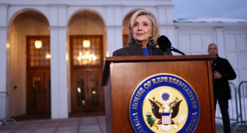 Hillary Clinton issues blistering attack after Epstein grilling