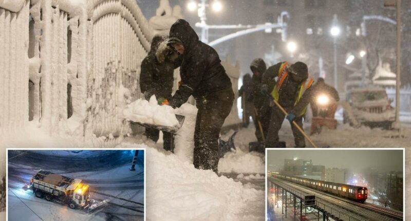 Historic storm brings NYC to a standstill as bomb cyclone dumps more than 13 inches of snow â with more expected
