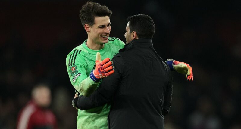 How Kepa Arrizabalaga became the perfect back-up to David Raya: The pair's 'exceptional relationship', the difference Kepa makes at the training ground, and why Arsenal No 2 is happy with his lot as he seeks Carabao Cup redemption against Chelsea tonight