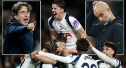 How Thomas Frank avoided more embarrassment, the Spurs star who became Superman - and why Dominic Solanke's brace dents Man City's title hopes after 2-2 draw, writes OLIVER HOLT