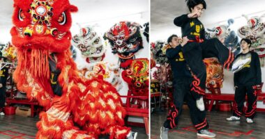 How to train to be a lion dancer