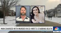 Husband watches home security cameras in horror as wife, a mother of 6, is chased down and stabbed to death by her ex: Cops