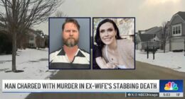 Husband watches home security cameras in horror as wife, a mother of 6, is chased down and stabbed to death by her ex: Cops