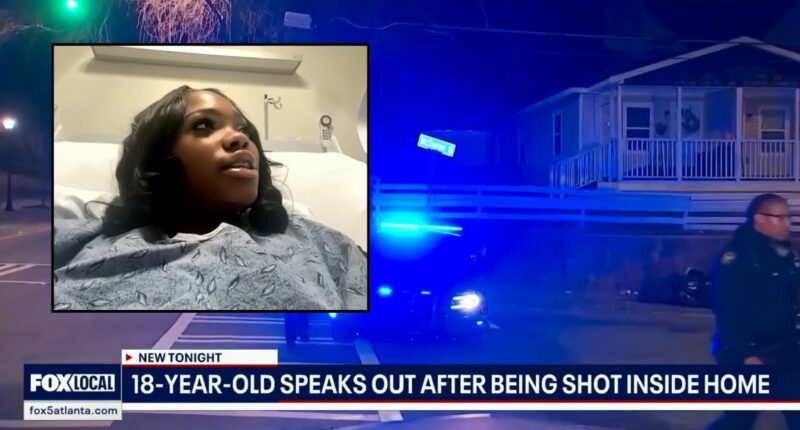'I got hit': Teen was counting down to her birthday on Instagram seconds before she was shot in her bedroom