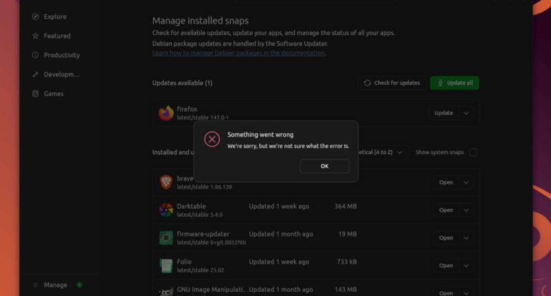 I went back to Linux and it was a mistake