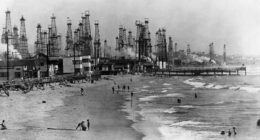 Iconic LA beach used to be overrun with oil derricks â can you guess where it is?