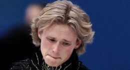 Ilia Malinin falls short of Olympic medal after nightmare collapse